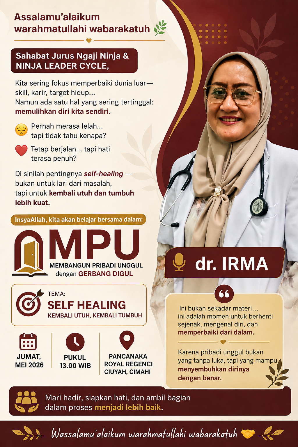 RUMAH HOLISTIK CARE dr. IRMA | Praktisi pijat terapi, wajib faham teori 5 unsur